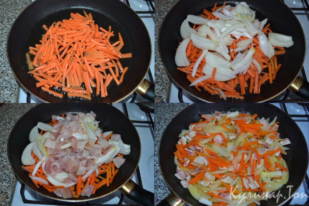 Плов с кальмарами