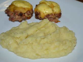Пюре с жареным чесноком