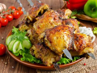Шашлык из куриных бедрышек