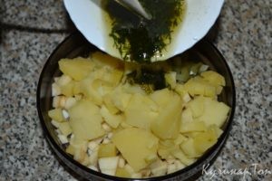 Селедочный салат по-немецки
