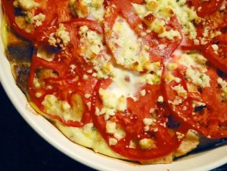 Запеканка с картофелем и помидорами