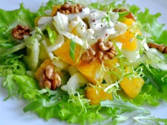 салат курочка с апельсинами