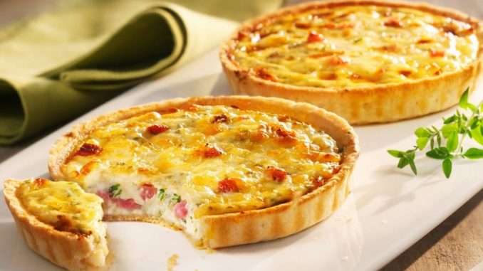 Киш лорен с беконом Киш лорен с беконом