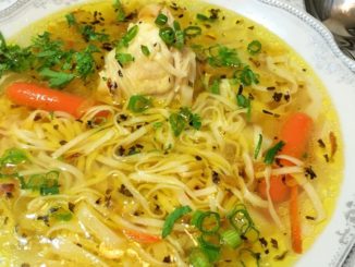 Куриный суп по-домашнему