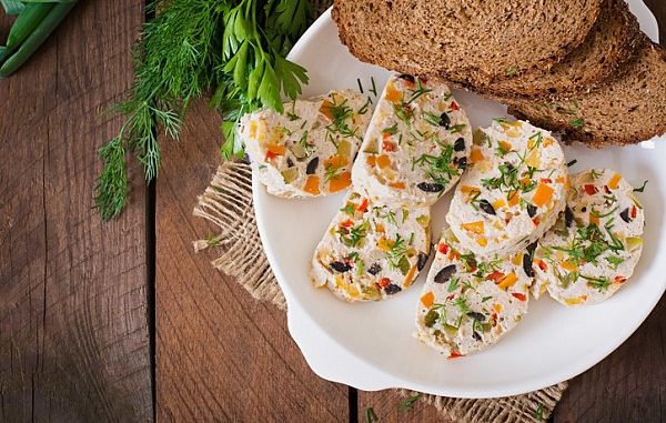 Куриный террин с овощами Куриный террин с овощами