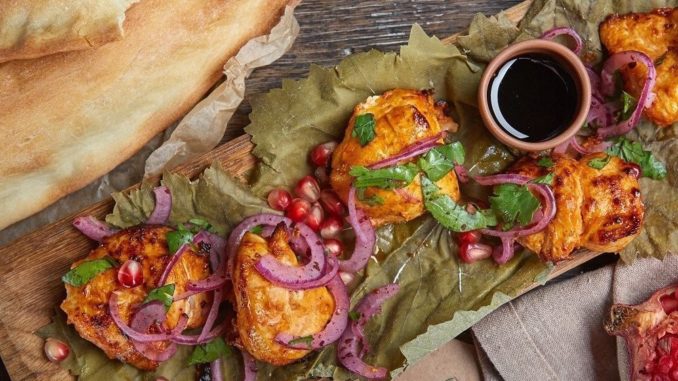 Шашлык из курицы по-грузински Шашлык из курицы по-грузински