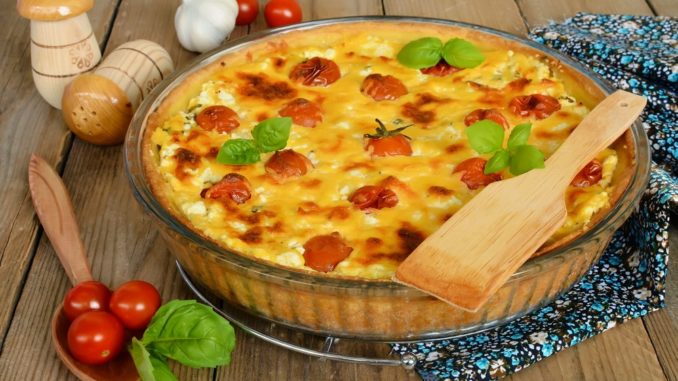 Сырный пирог из спагетти Сырный пирог из спагетти