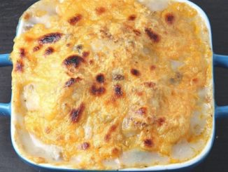 Запеченная треска с морковью под сыром