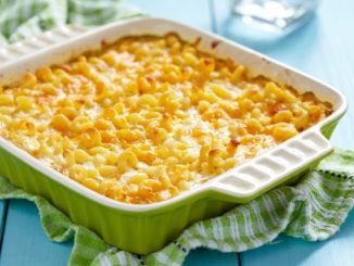 Запеканка из творога с рыбой и макаронами
