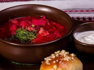 Борщ с беконом