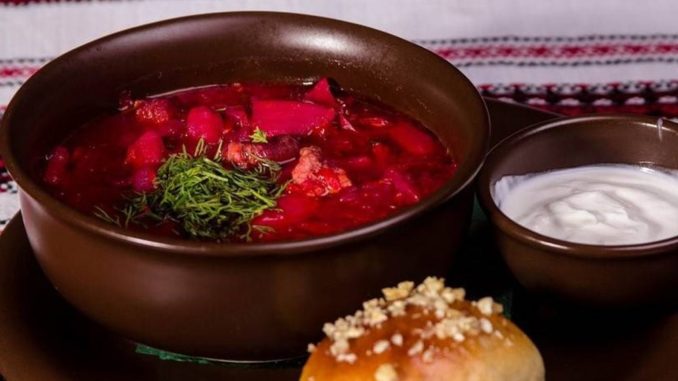 Борщ с беконом Борщ с беконом