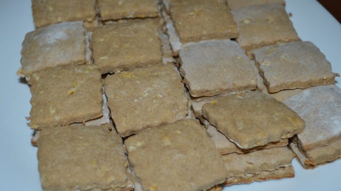 Лимонное печенье из овсяной муки-06 Лимонное печенье из овсяной муки