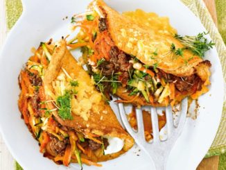 Омлет с цукини