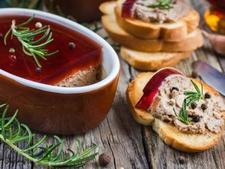 Печеночный паштет с винным желе