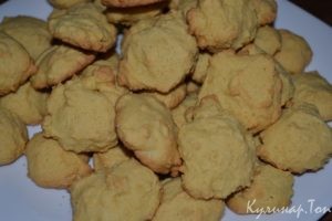 Песочное печенье из кукурузной муки