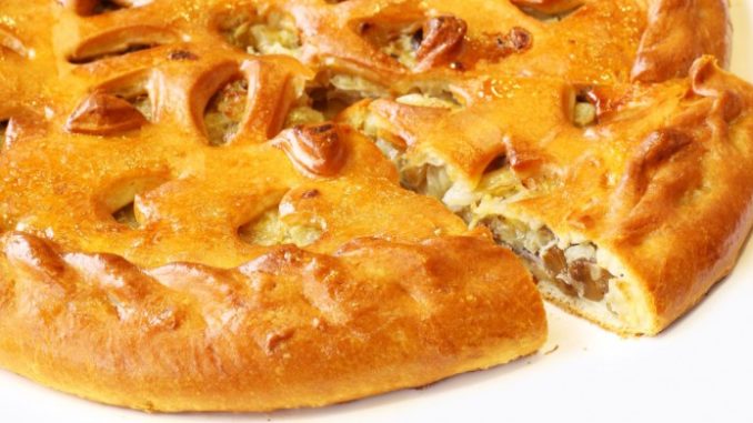 Пирог с овощами Пирог с овощами
