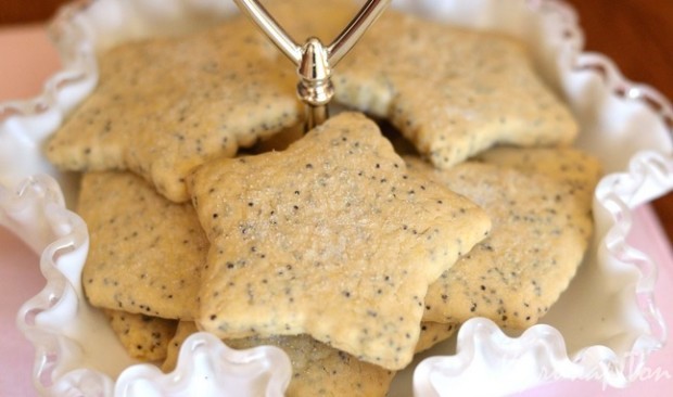 Рисовое печенье с маком Рисовое печенье с маком