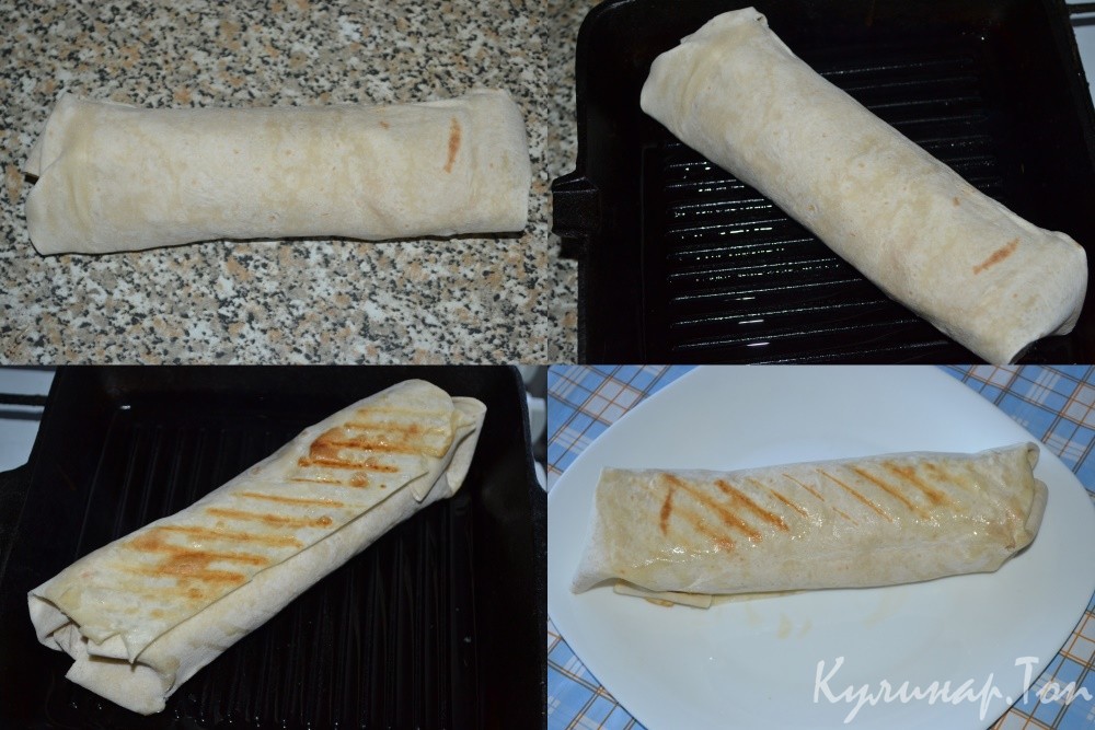 Шаурма с колбасой