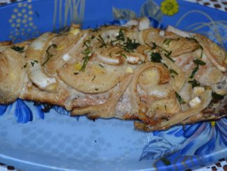 Скумбрия в горчично-йогуртовом соусе
