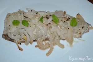 Скумбрия в йогуртовом соусе