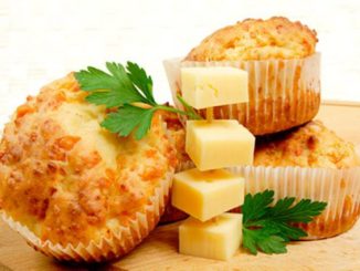 Сырные кексики