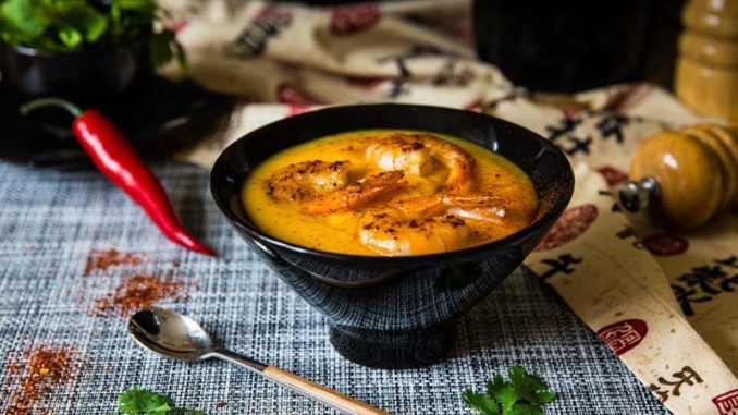 Тыквенный суп со вкусом карри Тыквенный суп с карри