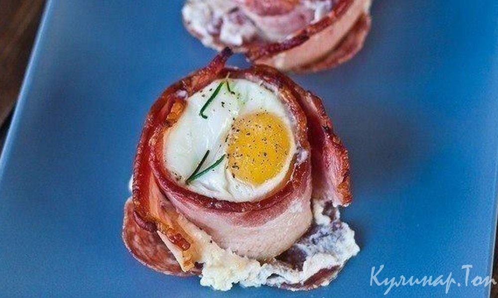 Яичница с грибами по-провански
