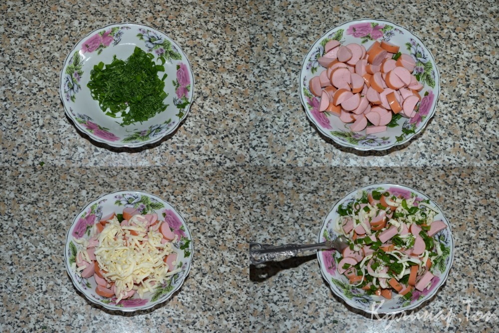 Конвертики из лаваша с разными начинками