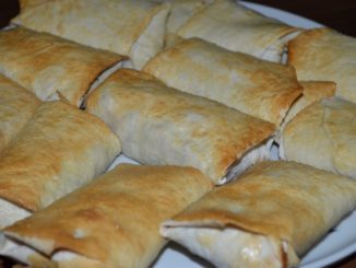 Конвертики из лаваша с разными начинками