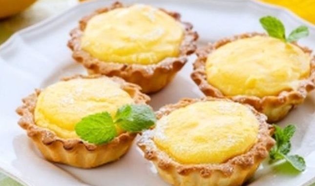Корзиночки с лимонным кремом Корзиночки с лимонным кремом