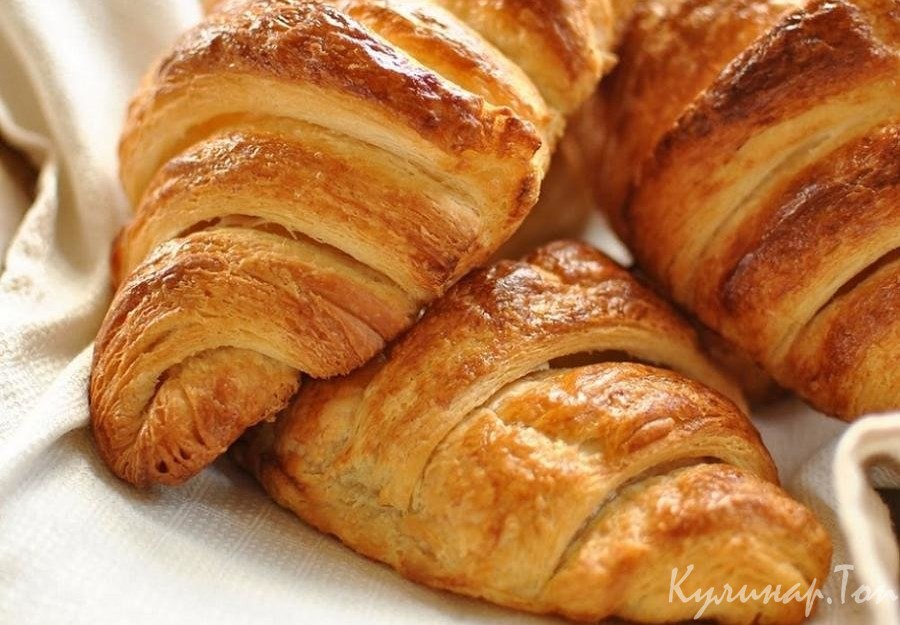 Круассаны с апельсиновой начинкой