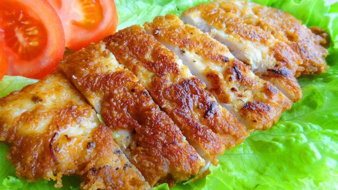 Куриные отбивные в кляре с сыром Куриные отбивные в кляре с сыром