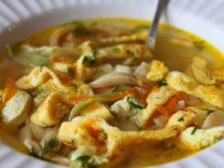 Лапша омлетная