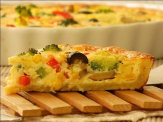 Овощной киш