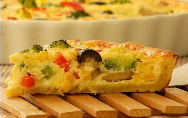 Овощной киш Овощной киш
