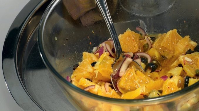 Салат из апельсинов Салат из апельсинов
