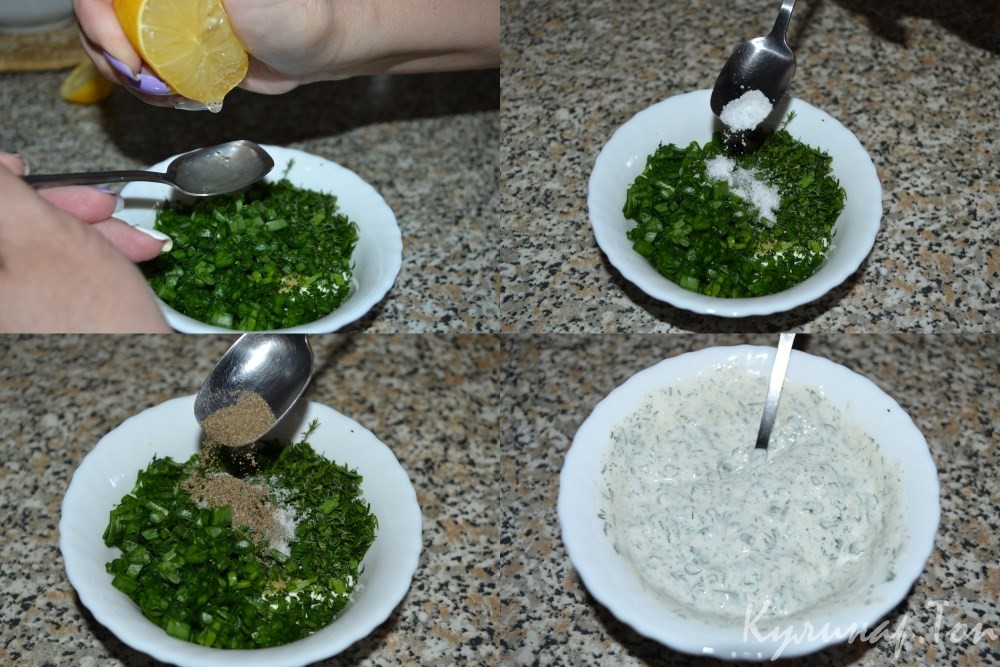 Сметанный соус к мясу