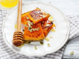 Тыква с медом, запеченная в духовке