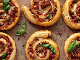 Улитки с фаршем и сыром