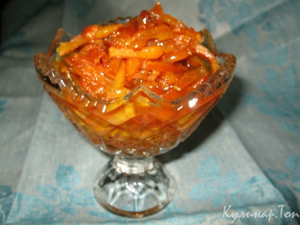 Варенье из апельсиновых корок