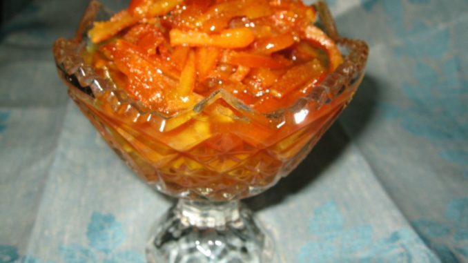 Варенье из апельсиновых корок Варенье из апельсиновых корок