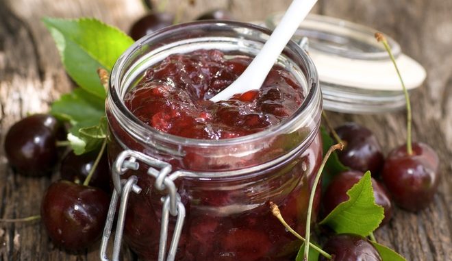 Варенье из черешни с орешками Варенье из черешни с орешками
