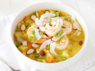 Чаудер с треской и кукурузой