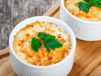 Грибной жульен с моцареллой