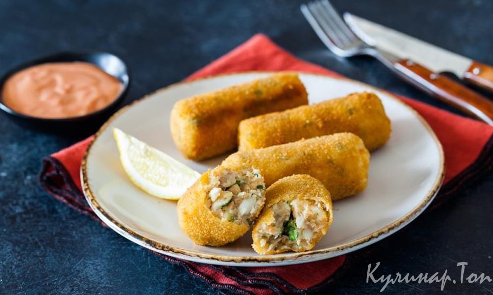 Картофельные пирожки с сигом и копченым муксуном