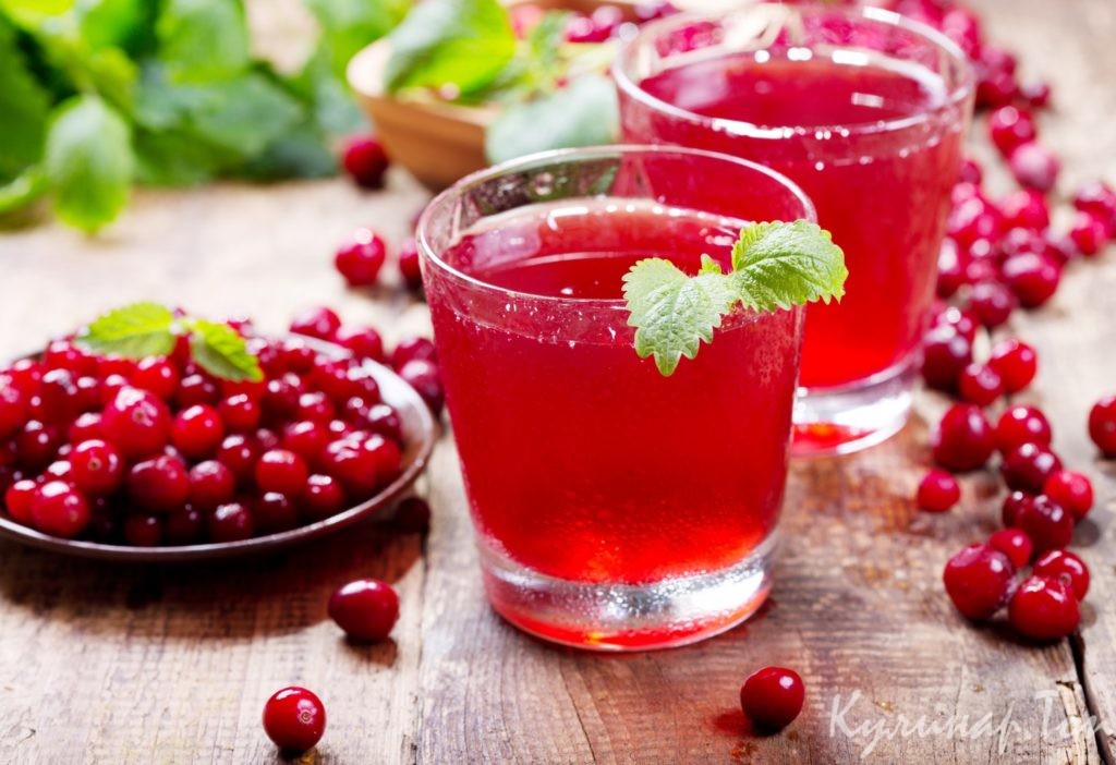 Клюквенный морс