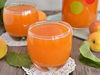 Компот из персиков и груш