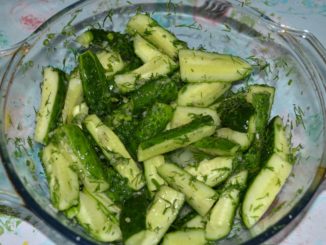 Маринованные огурчики на скорую руку