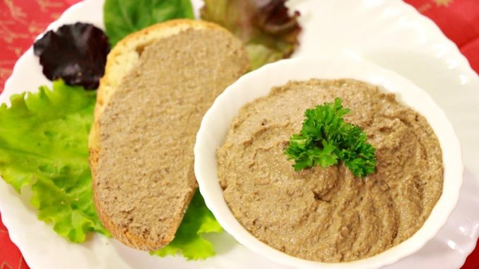 Паштет из говяжьей печени с морковью Паштет из говяжьей печени с морковью