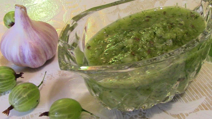 Соус из крыжовника Соус из крыжовника